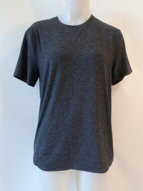 Mens Outdoor Voices Charcoal Black (Item- 76) Marled T-Shirt S